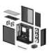 Case|ARCTIC|EATX|Black|Midi Tower|PC|ACPCC00015A