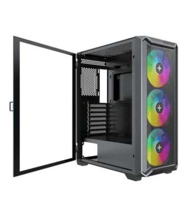 Case|XILENCE|ATX/micro ATX/Mini-ITX|Black|Midi Tower|PC|XG161