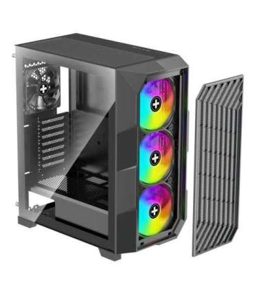 Case|XILENCE|ATX/micro ATX/Mini-ITX|Black|Midi Tower|PC|X812.ARGB