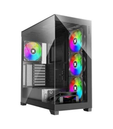 Case|XILENCE|ATX/micro ATX/Mini-ITX|Black|Midi Tower|PC|X818.ARGB