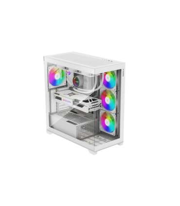 Case|XILENCE|ATX/micro ATX/Mini-ITX|White|Midi Tower|PC|X818.W.ARGB