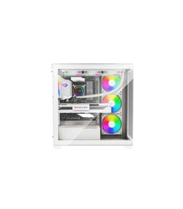 Case|XILENCE|ATX/micro ATX/Mini-ITX|White|Midi Tower|PC|X818.W.ARGB