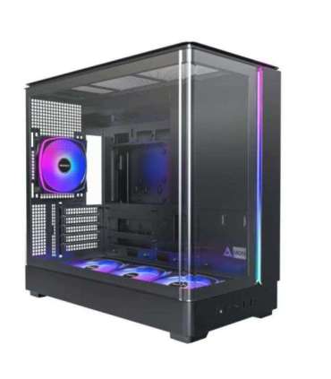 Case|MONTECH|micro ATX/Mini-ITX|Black|Midi Tower|PC|KING 15 PRO|KING15PRO(B)