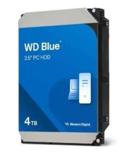 HDD|WESTERN DIGITAL|Blue|4TB|128 MB|5400 rpm|3,5"|WD40EZZX