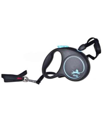Flexi Black Design S 5 m Dog Retractable lead