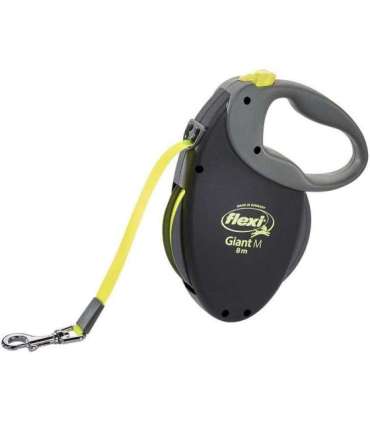 TRIXIE NEON GIANT M 8 m Black, Yellow Dog Retractable lead