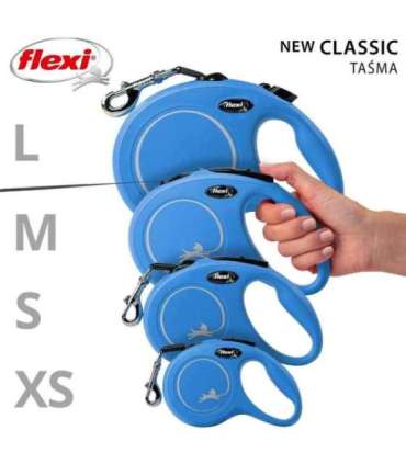 Flexi New Classic Dog Retractable lead 5 m