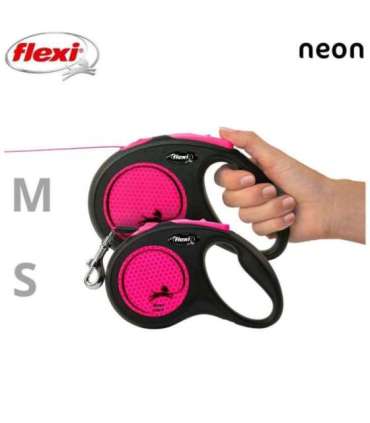 Flexi New Neon S 5 m Dog Retractable lead