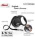 Flexi Black Design L 5 m Dog Retractable lead