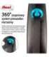 Flexi Automatic leash Black Design S 5 m, Blue