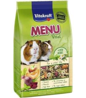VITAKRAFT Menu Vital - Guinea pig food - 1kg