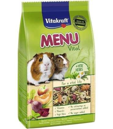 VITAKRAFT Menu Vital - Guinea pig food - 1kg