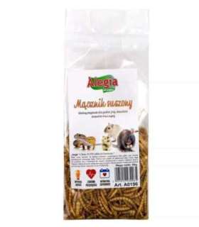 ALEGIA Dried mealworm - treat for rodents - 60g