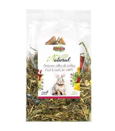 ALEGIA Fruit & Herbs for rabbits - treat for rabbits - 130g