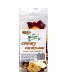 ALEGIA Natural chips - treat for rodents and rabbits - 90g