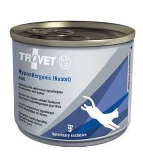 TROVET Hypoallergenic RRD with rabbit - wet cat food - 200g