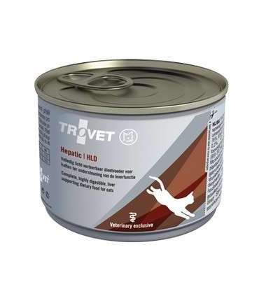 TROVET Hepatic HLD with chicken - wet cat food - 200g