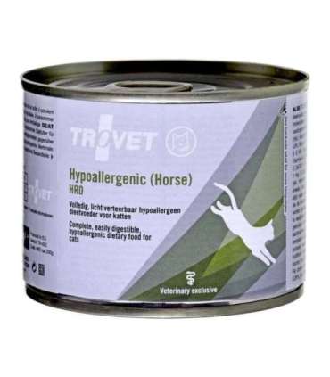 TROVET Hypoallergenic HRD with horse - wet cat food - 200g