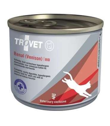 TROVET Renal RID Venison - wet cat food - 200g