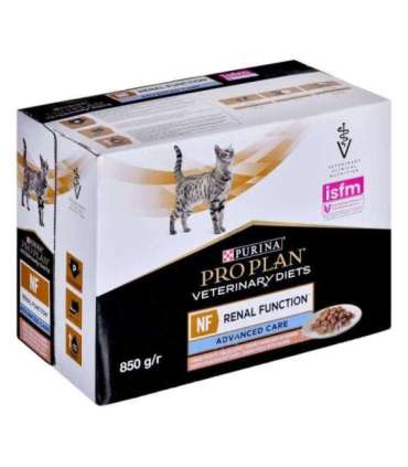 PURINA NF Renal Function Feline Salmon - wet cat food - 10x85g