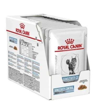 ROYAL CANIN Sensitivity Control Chicken Gravy - wet cat food - 12 x 85g