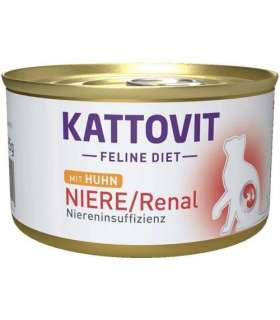 KATTOVIT Feline Diet Niere/Renal Chicken - wet cat food - 185g
