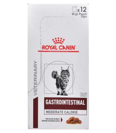 ROYAL CANIN Gastrointestinal Moderate Calorie - wet cat food - 12 x 85g