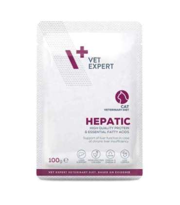 VET EXPERT Hepatic Chicken - wet cat food - 100g