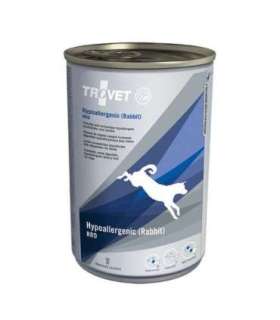 TROVET Hypoallergenic RRD with rabbit - Wet dog food - 400 g