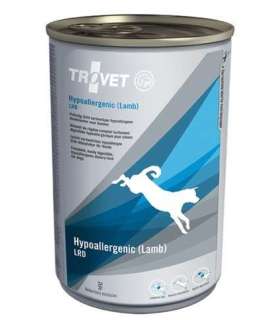 TROVET Hypoallergenic LRD with lamb - Wet dog food - 400 g