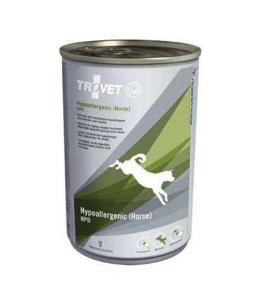 TROVET Hypoallergenic HPD with horse - Wet dog food - 400 g