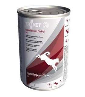 TROVET Hypoallergenic TPD with turkey  - Wet dog food - 400 g