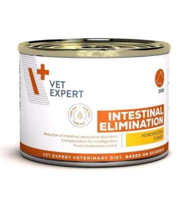 VET EXPERT Intestinal Elimination Turkey - wet dog food - 200g