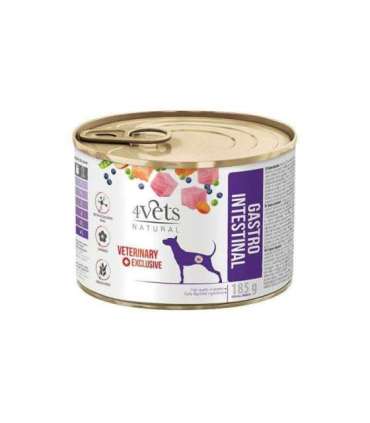 4VETS Natural Gastro Intestinal Dog - wet dog food - 185 g