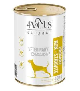 4VETS Natural Urinary No Struvit Dog  - wet dog food - 400 g