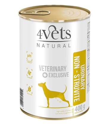 4VETS Natural Urinary No Struvit Dog  - wet dog food - 400 g