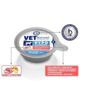 VET RESPONSE Hypoallergenic Rabbit - wet cat food - 85g
