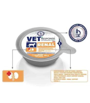 VET RESPONSE Renal - wet cat food - 85g