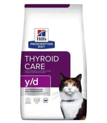 HILL'S Thyroid Care y/d - dry cat food - 3 kg