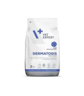 VET EXPERT Veterinary Diet Dermatosis Cat Duck & Rice – dry cat food – 2 kg