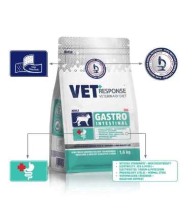 VET RESPONSE Gastrointestinal - dry cat food - 1,6kg