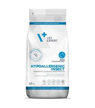 VET EXPERT Veterinary Diet Hypoallergenic Insect Dog - dry dog food - 12 kg