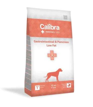 CALIBRA VD Dog Gastrointestinal&Pancreas Low Fat - dry dog food - 12kg