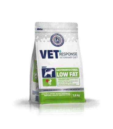 VET RESPONSE Gastrointestinal Low fat - dry dog food - 1,6kg