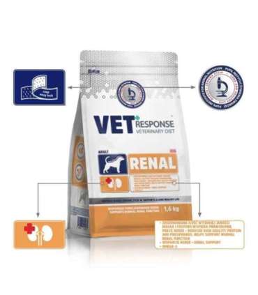VET RESPONSE Renal - dry dog food - 1,6kg
