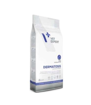 VET EXPERT Veterinary Diet Dermatosis Dog Salmon & Potato - dry dog food - 2 kg