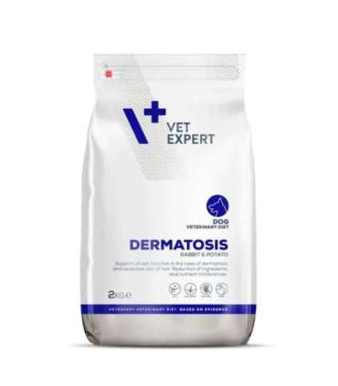 VET EXPERT Veterinary Diet Dermatosis Dog Rabbit & Potato - dry dog food - 2 kg