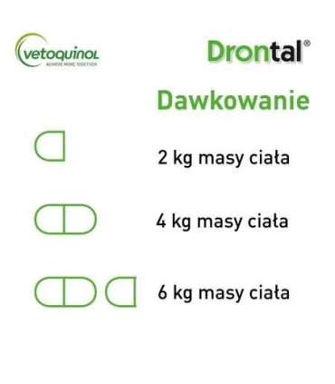 VETOQUINOL Drontal - anti-parasite tablets for cats - 2 pcs.