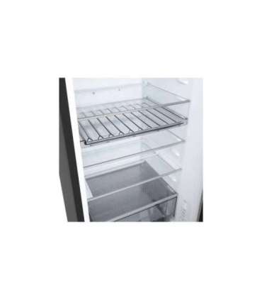 LG GBBS322CEV Refrigerator, C, Free-standing, Combi, Height 2.03 m, Net fridge 262 L, Net freezer 113 L, Black