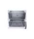LG GBBS322CEV Refrigerator, C, Free-standing, Combi, Height 2.03 m, Net fridge 262 L, Net freezer 113 L, Black